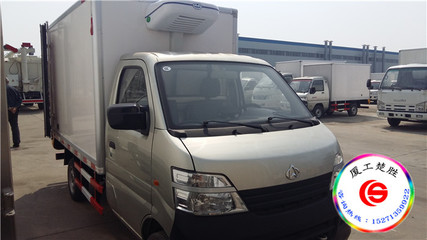 舟山國五冷藏車銷售部 冷鏈車廠家直銷，選擇廈工楚勝的卓越優勢